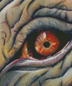 Elephant Eye Diamond Painting