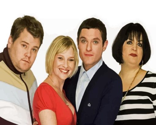 Gavin Stacey Characters Diamond Painting