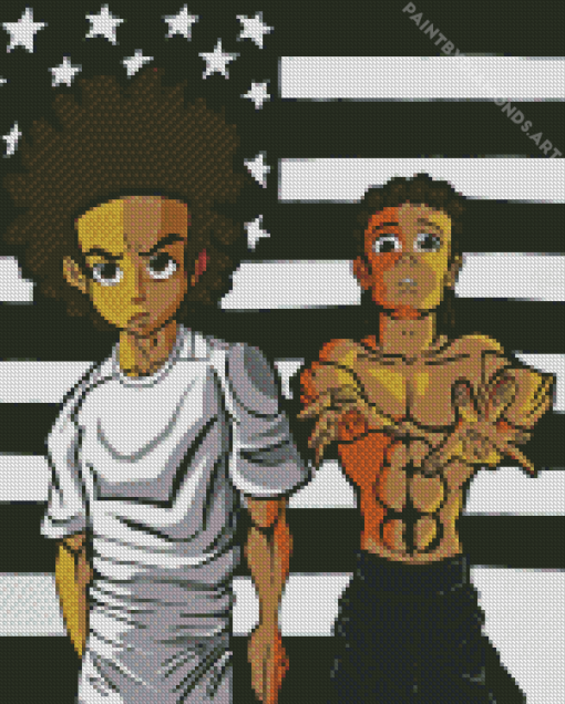 Huey and Riley Diamond Painting