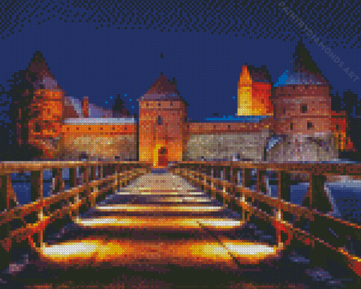 Lithuanian Castle Diamond Painting