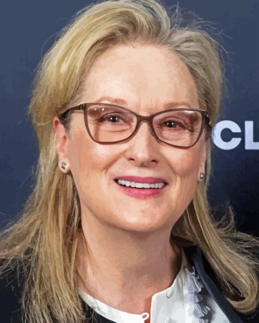 Meryl Streep Diamond Painting