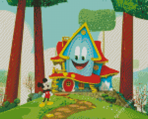 Mickey Mouse Clubhouse Diamond Painting