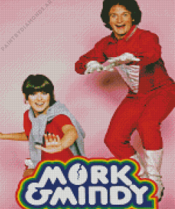 Mork and Mindy Diamond Painting