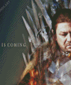 Ned Stark Winter is Coming Diamond Painting