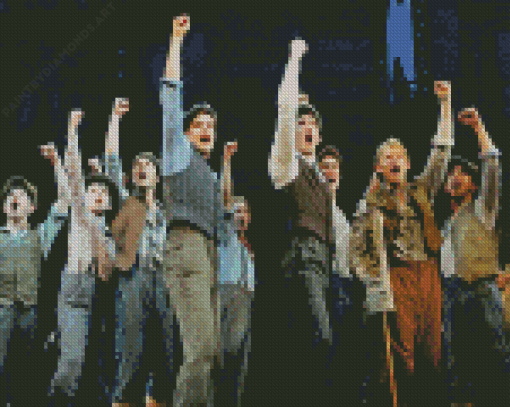 Newsies Diamond Painting