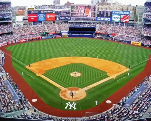 NY Yankee Stadium Diamond Painting