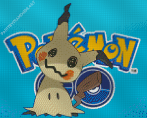 Pokemon Go Mimikyu Diamond Painting