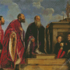 Portrait of the Vendramin Family by Tiziano Diamond Painting