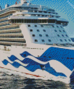Princess Cruise Ship Diamond Painting