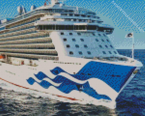 Princess Cruise Ship Diamond Painting