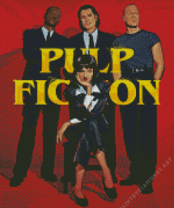 Pulp Fiction Movie Poster Diamond Painting