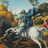 Saint George And The Dragon Diamond Painting