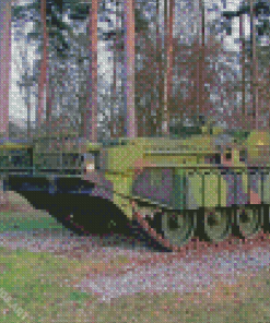 Stridsvagn 103 Diamond Painting