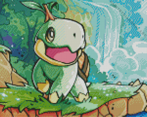 Turtwig Diamond Painting