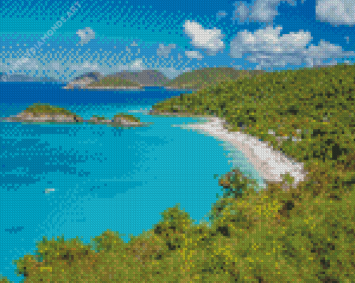 US Virgin Islands Diamond Painting