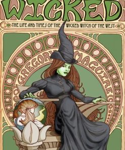 Wizard Of Oz Wicked Witch Diamond Painting