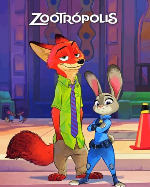 Zootropolis Diamond Painting