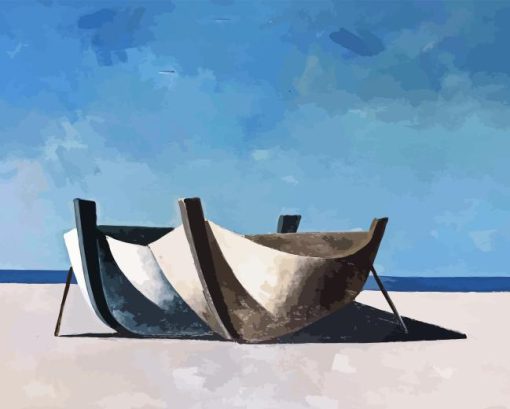 Boats by Duilio Barnabe Diamond Painting