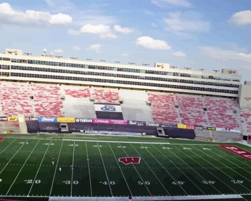 Camp Randall Diamond Painting