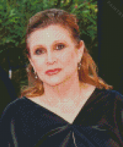 Carrie Fisher Diamond Painting