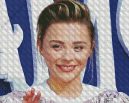 Classy Chloe Grace Moretz Actress Diamond Painting