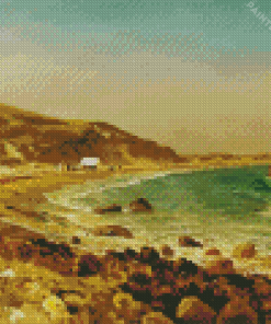 Coastal Scene Albert Bierstadt Diamond Painting