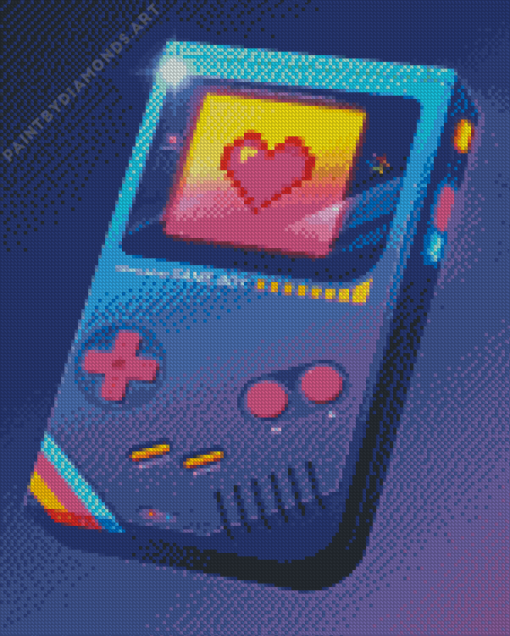 Game Boy Diamond Painting