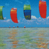 Kitesurfing Diamond Painting