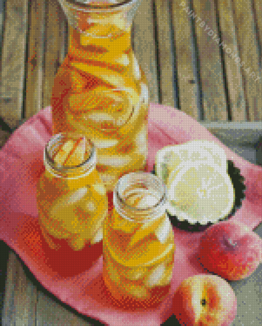 Lemon Peach Diamond Painting