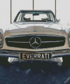 Mercedes 200 Sl Diamond Painting