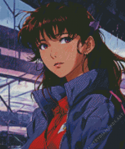 Misato Katsuragi Diamond Painting