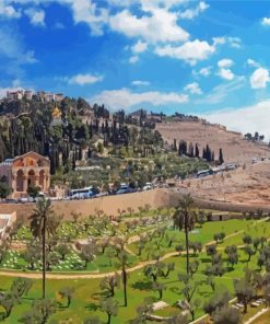 Mount of Olives Diamond Painting