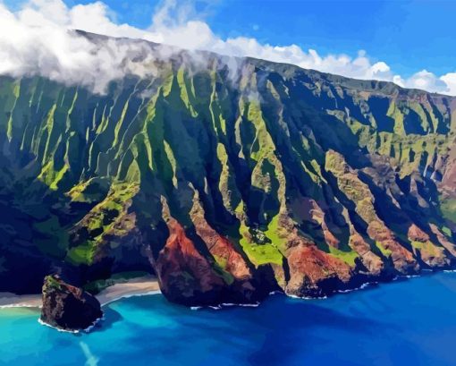 Napali Coast Diamond Painting