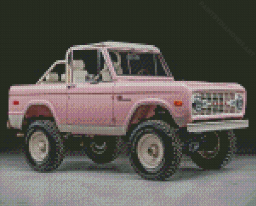 Old Ford Bronco Diamond Painting