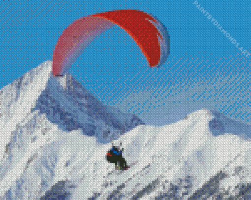 Paragliding Diamond Painting