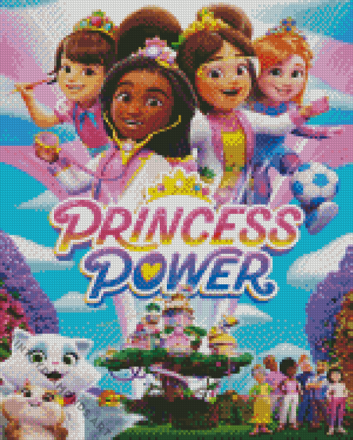 Princess Power Diamond Painting