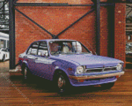 Purple Holden Gemini Diamond Painting