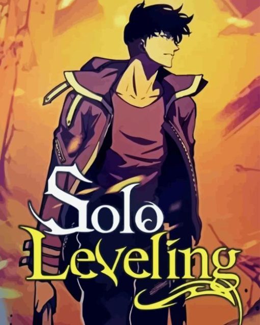 Solo Leveling Anime Poster Diamond Painting