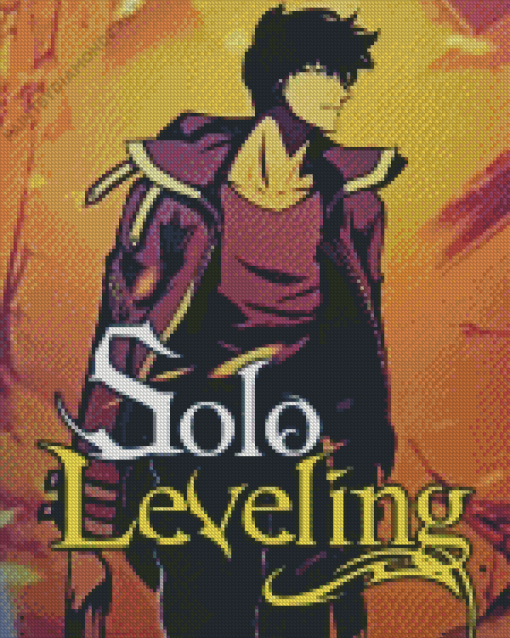 Solo Leveling Anime Poster Diamond Painting