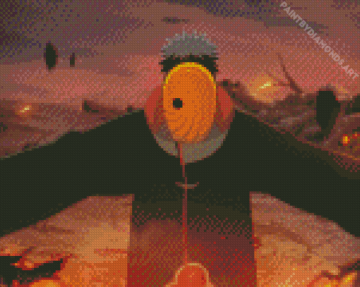 Tobi Naruto Diamond Painting