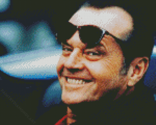 Vintage Jack Nicholson Diamond Painting