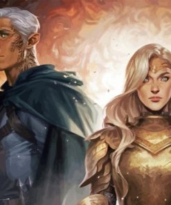 Aelin and Rowan Diamond Painting