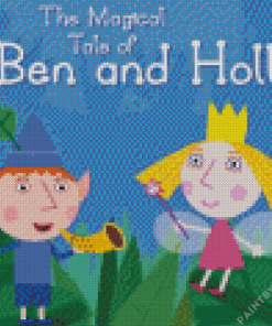 Ben And Holly Poster Diamond Painting