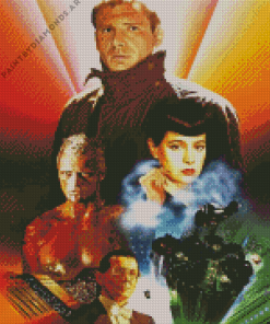 Blade Runner Film Poster Diamond Painting