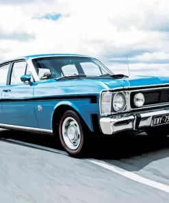 Blue Ford XY Falcon Diamond Painting