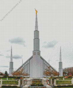 Boise Temple Diamond Painting