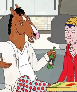 Bojack and Todd Diamond Painting