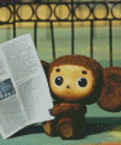 Cheburashka Diamond Painting