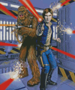 Chewbacca And Han Solo Diamond Painting