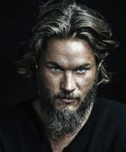 Close Up Travis Fimmel Diamond Painting